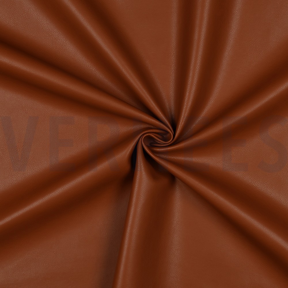 FAUX LEATHER COGNAC #7