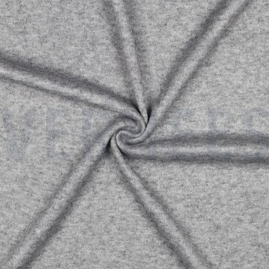 STRICK MELANGE GRAU MELIERT #7