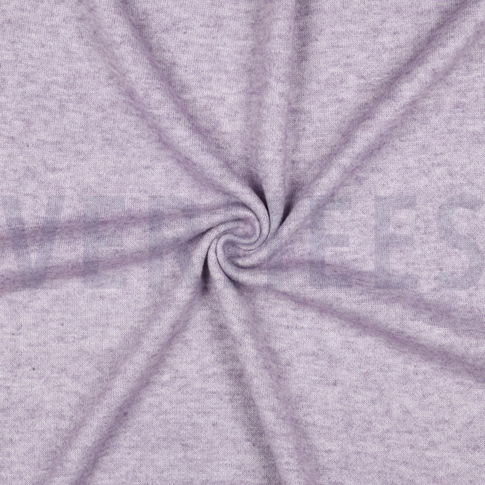 KNITTED MELANGE LILAC MELANGE #7