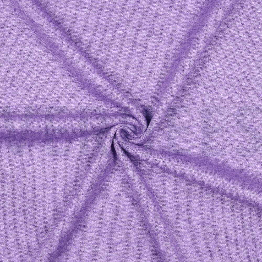 KNITTED MELANGE PURPLE MELANGE #7