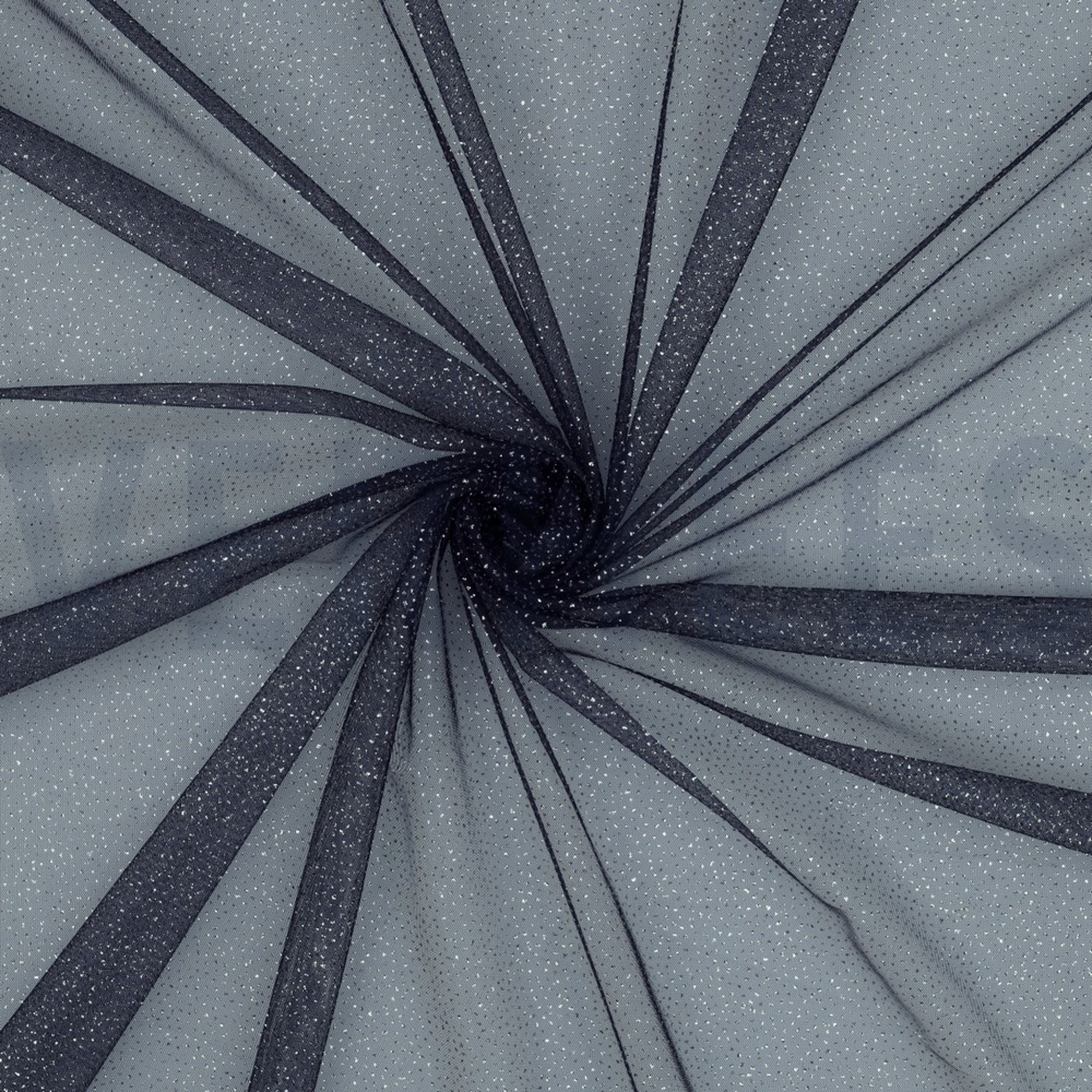 ROYAL TÜLL GLITZER MARINEBLAU/SILBER (high resolution) #3