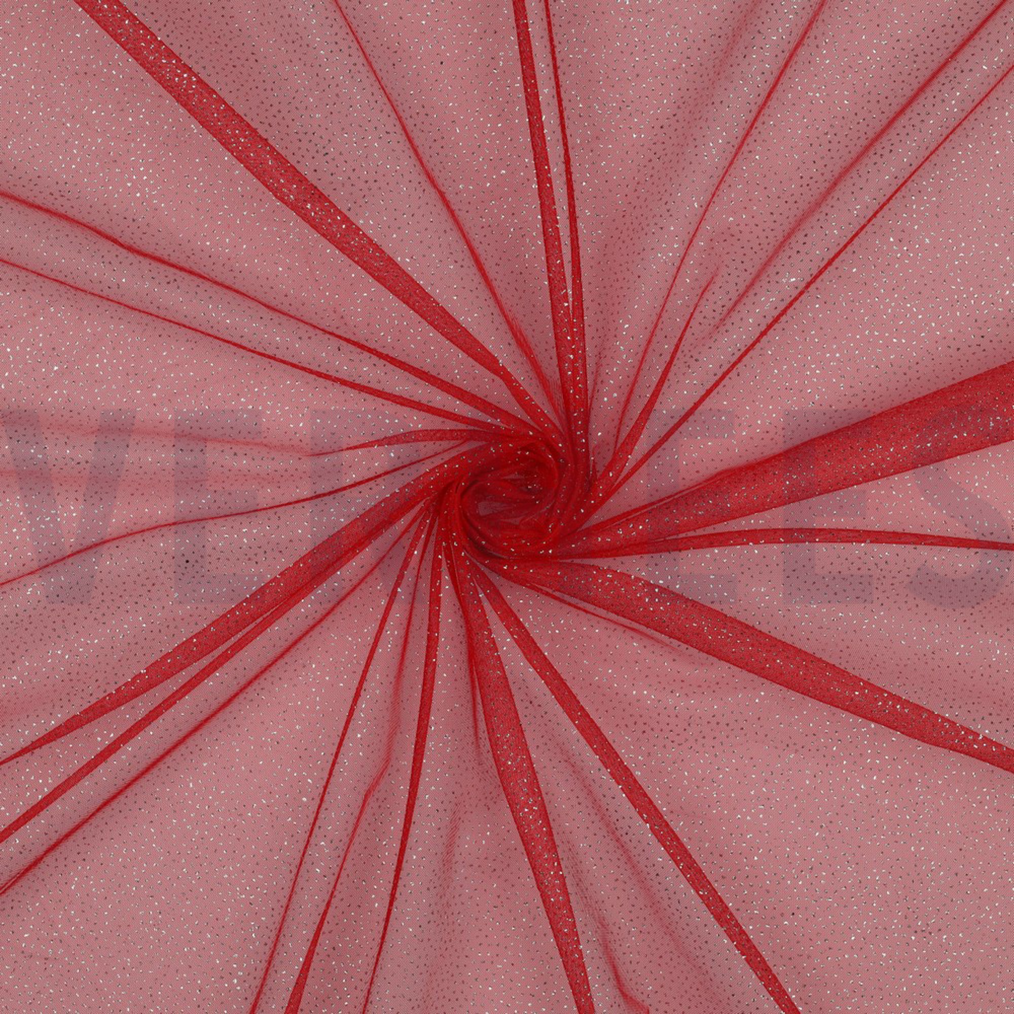 ROYAL TULE GLITTER ROOD/ZILVER (high resolution) #3