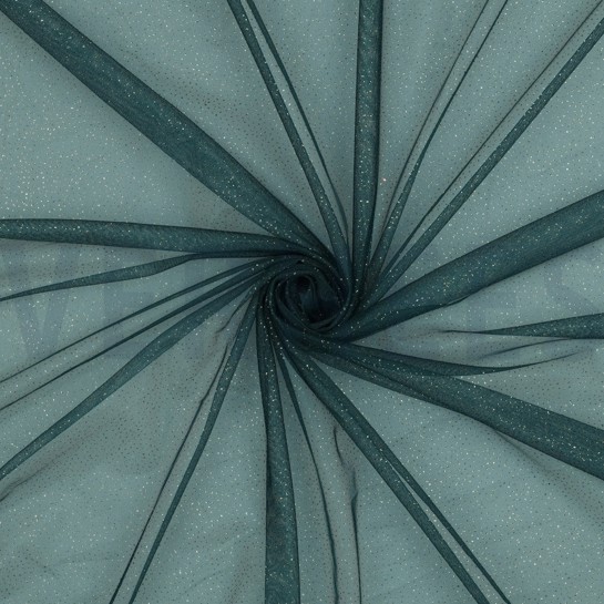 ROYAL TULE GLITTER PETROL #7