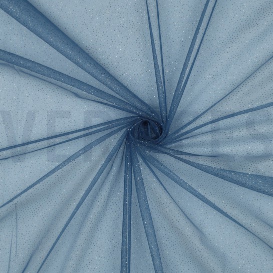 ROYAL TÜLL GLITZER JEANS/SILBER #7