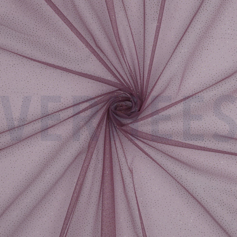 ROYAL TULE SPARKLE LILAC GOLD #7