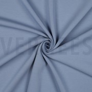 JERSEY INTERLOCK COTON JEAN BLEU (thumbnail) #3