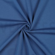 BAUMWOLLE INTERLOCK JERSEY KOBALTBLAU (thumbnail) #3
