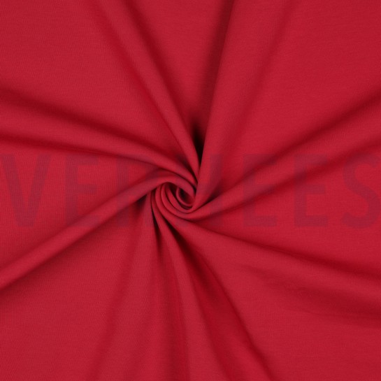 BAUMWOLLE INTERLOCK JERSEY ROT #7