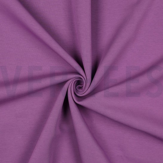 BAUMWOLLE INTERLOCK JERSEY VIOLETT #7