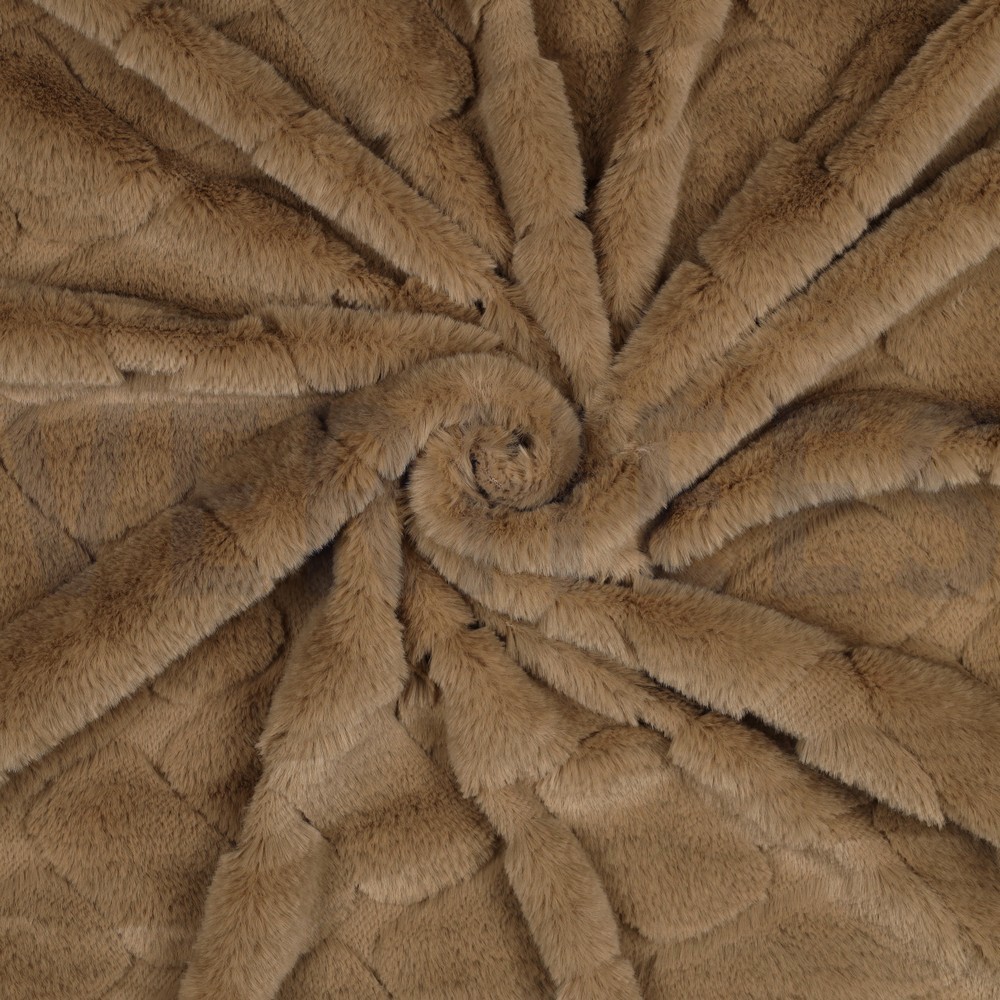 FAUX FUR ABSTRACT SAND #7