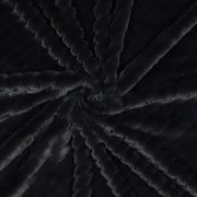 FAUX FUR STRIPES ANTHRACITE (thumbnail) #3