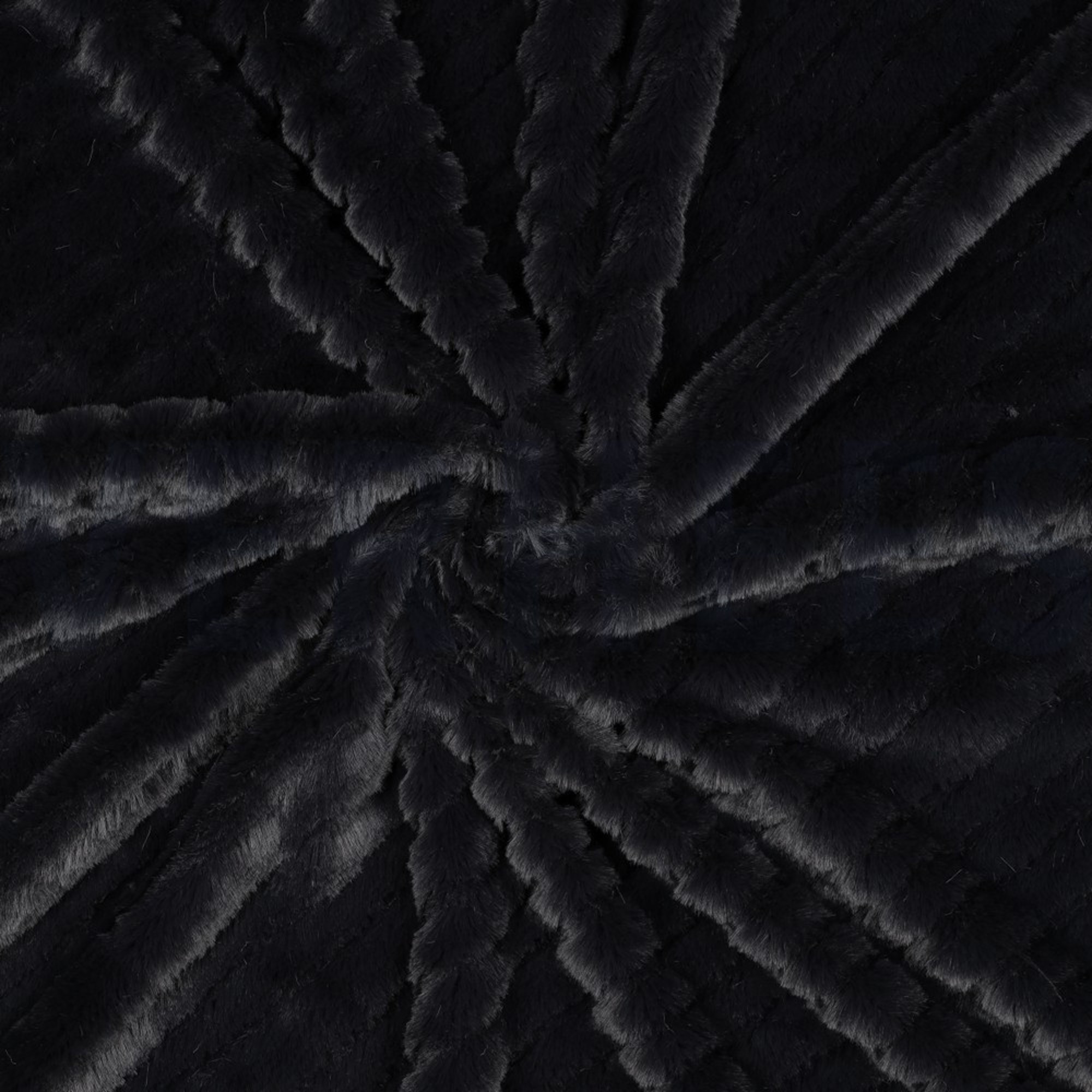 FAUX FUR STRIPES ANTHRACITE (high resolution) #3