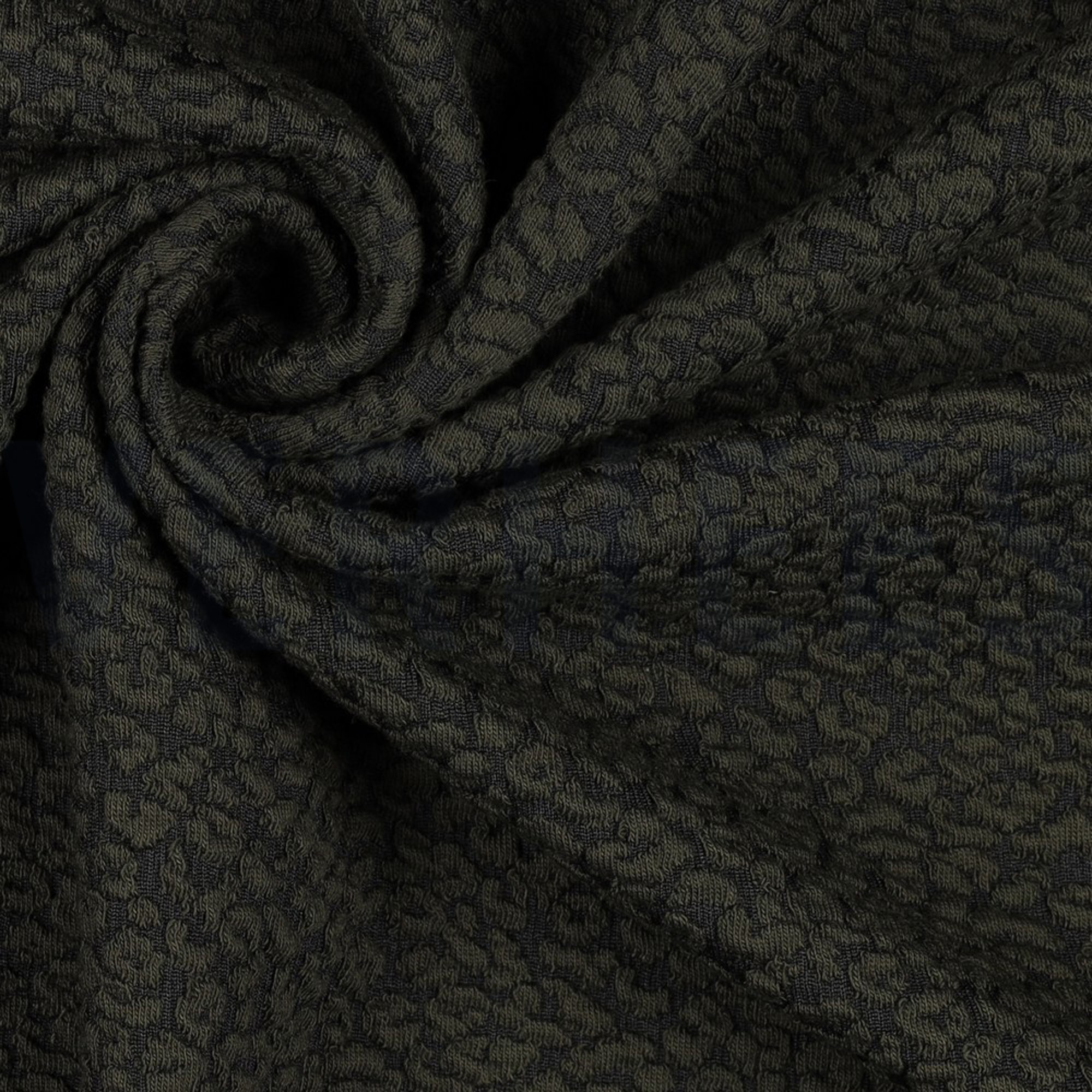 KNITTED JACQUARD ARMY GREEN (high resolution) #3