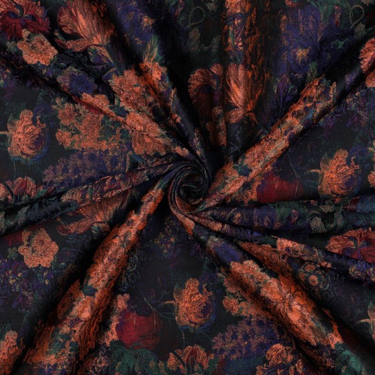 JACQUARD BLOEMEN MULTI #7
