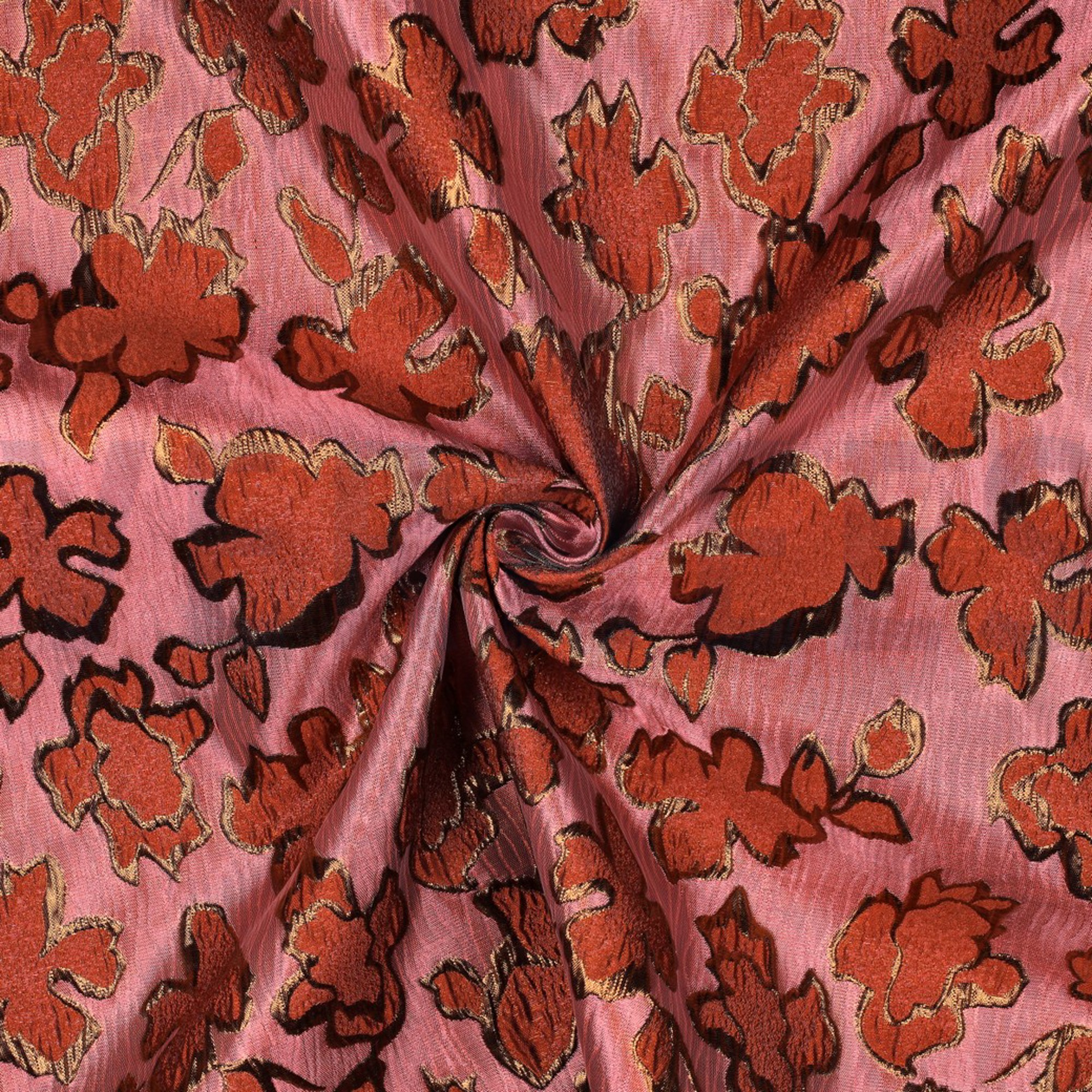 JACQUARD FLEURS ROSE (high resolution) #3