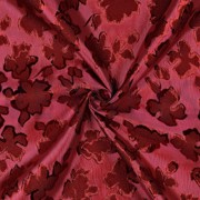JACQUARD BLUMEN ROT (thumbnail) #3