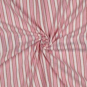 MUSSELIN GARNGEFÄRBT STREIFEN ROSA (thumbnail) #3
