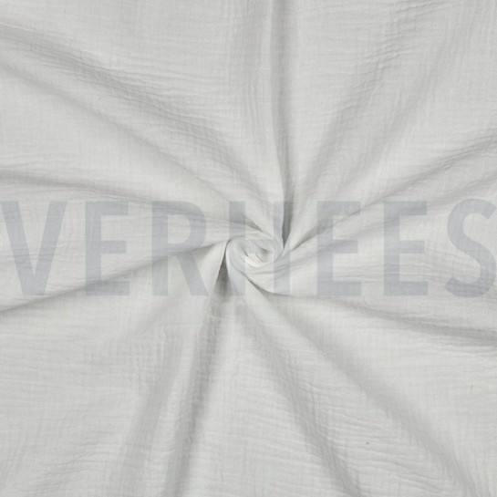 MUSSELIN EINSEITIGER RAND EINSEITIGE BOGENKANTE WEISS #7