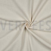 MUSSELIN EINSEITIGER RAND EINSEITIGE BOGENKANTE NATUR (thumbnail) #3