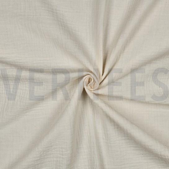 MUSSELIN EINSEITIGER RAND EINSEITIGE BOGENKANTE NATUR #7