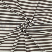 FRENCH TERRY GARENGEVERFD STREPEN TAUPE (thumbnail) #3