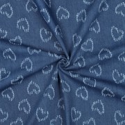 DENIM JACQUARD HERZEN JEANSBLAU (thumbnail) #3