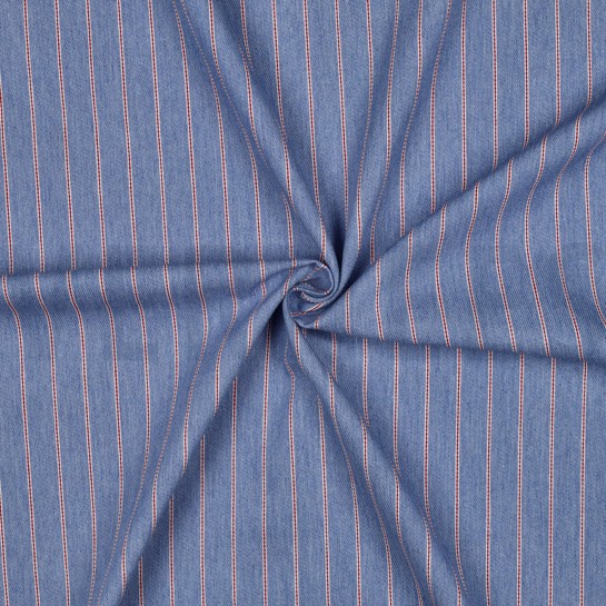 DENIM STREIFEN HELLBLAU #7
