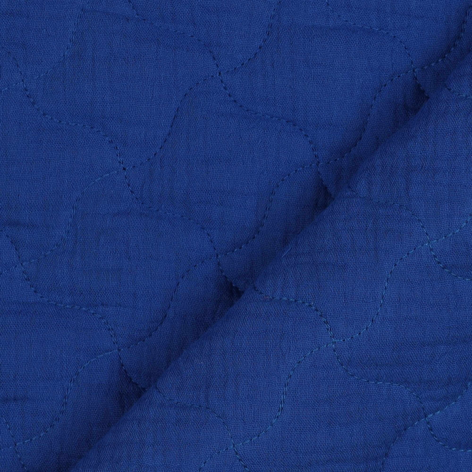 MUSSELIN QUILT KOBALTBLAU (high resolution) #3
