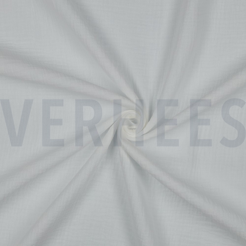 DOUBLE GAUZE 160CM WIT #7