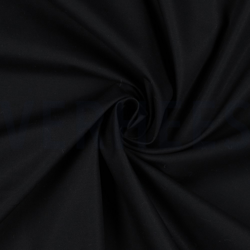 FINE POPLIN BLACK #7