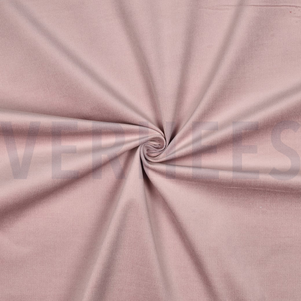 CORDUROY BABYRIB STRETCH 28W DONKER POEDER #7