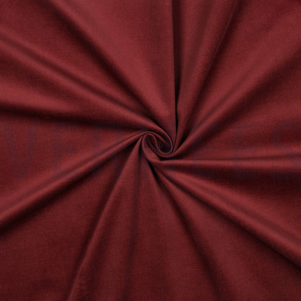 CORDUROY BABYRIB STRETCH 28W BORDEAUXROOD #7