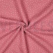 DOUBLE GAUZE KLEINE STIPPEN BLUSH (thumbnail) #3