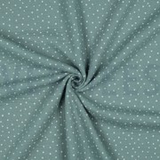 MUSSELIN KLEINE PUNKTE ALTGRÜN (thumbnail) #3