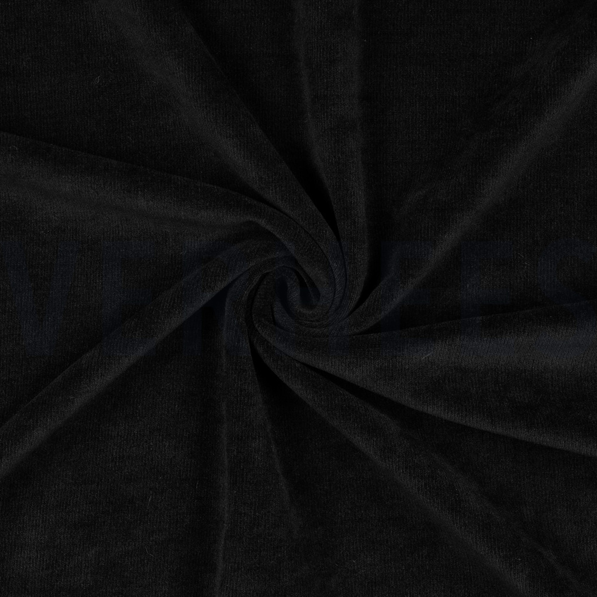 DUBBEL GEBREID VELOURS SHERPA ZWART (high resolution) #3