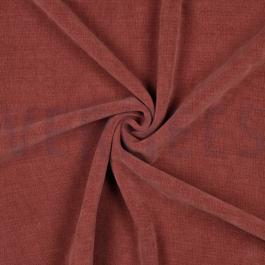 VELOURS SHERPA TRICOT DOUBLE FACE MAUVE #7