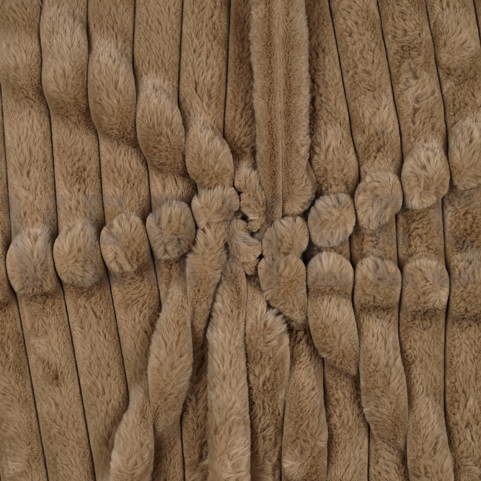 KUNSTPELZ STREIFEN BEIGE (high resolution) #3