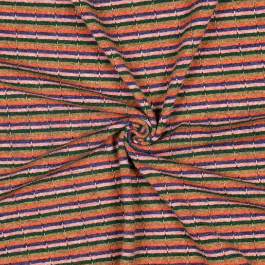 KNITTED JACQUARD STRIPES MULTICOLOUR #7
