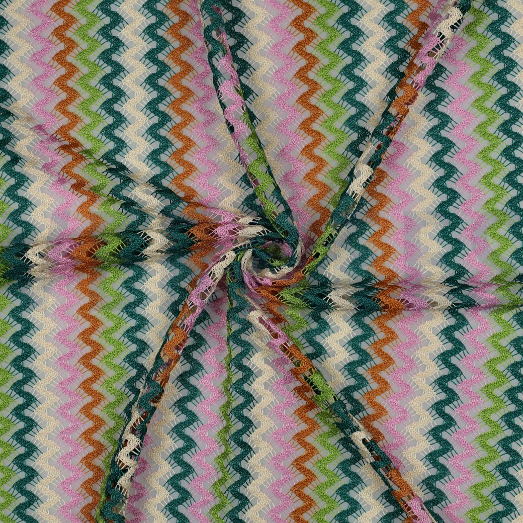 CROCHET TRICOTÉ VERT #7