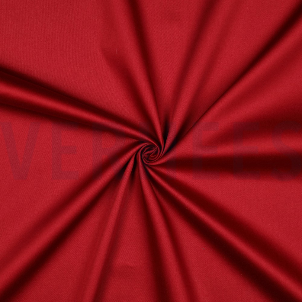 COTTON SATIN DARK RED #7
