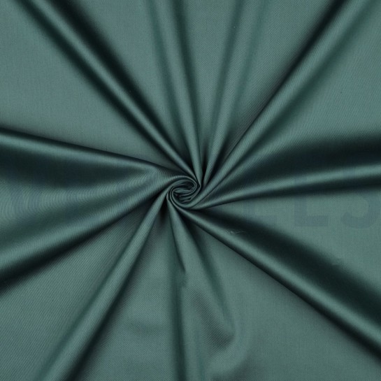 COTON SATIN VERT FONCÉ #7