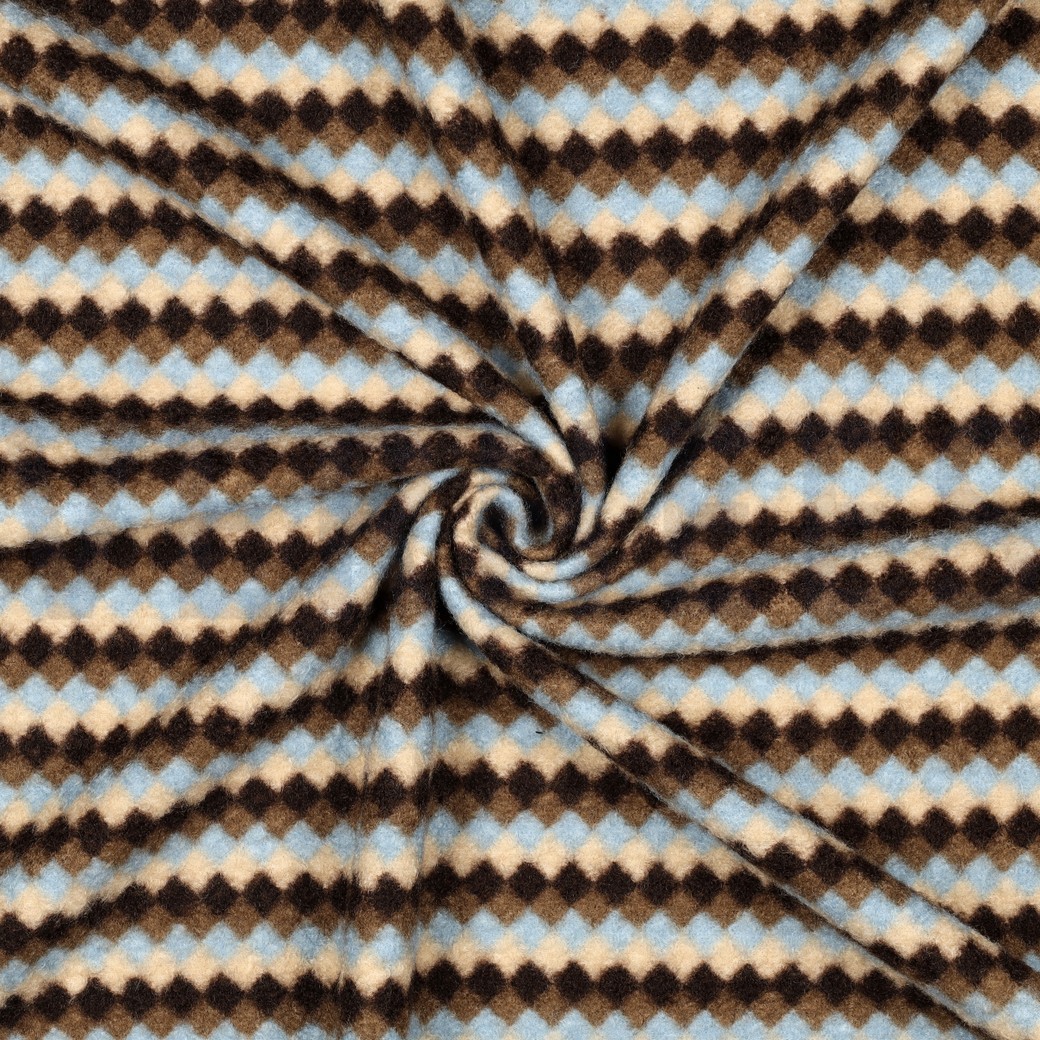 BOUCLÉ STREPEN BRUIN #7
