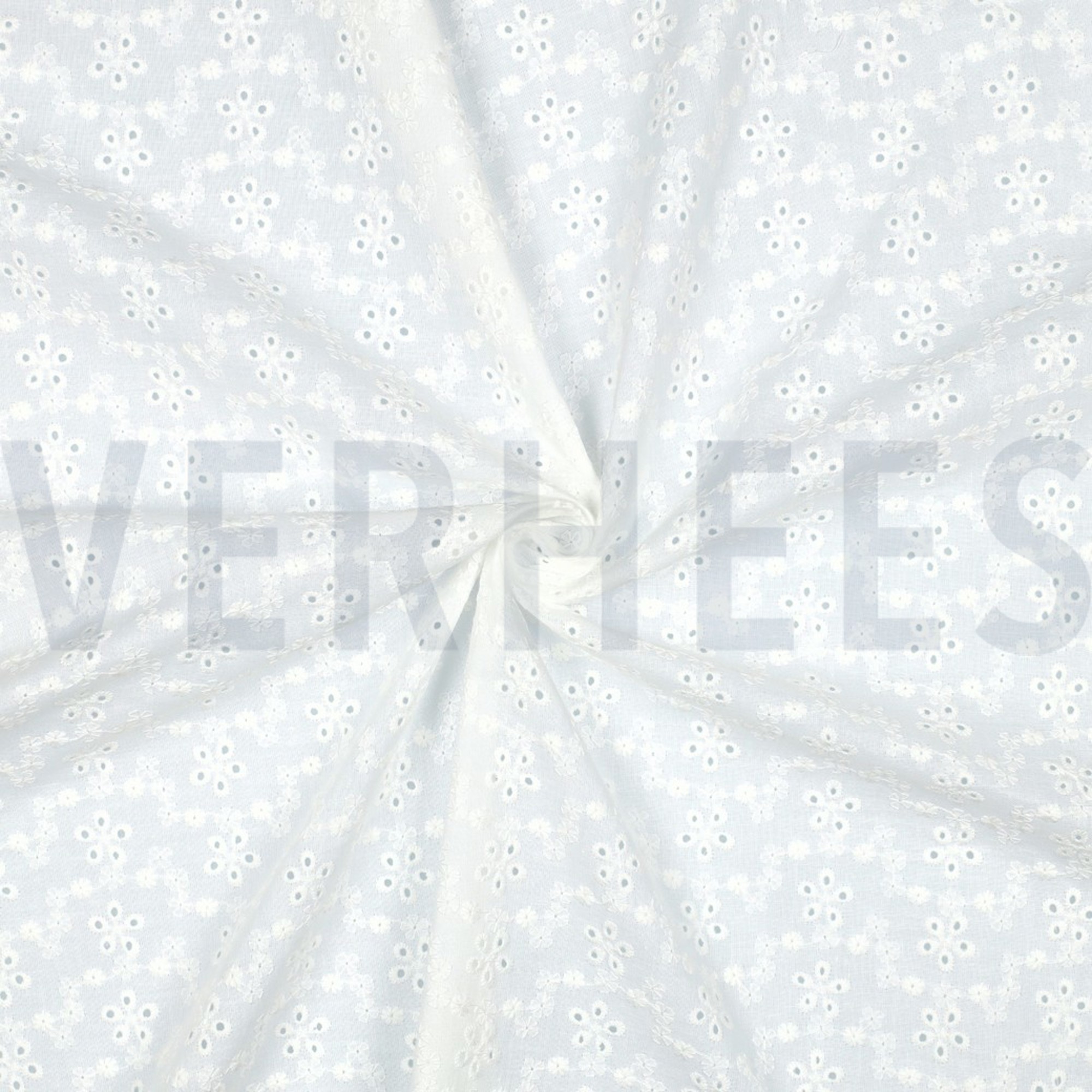 KATOEN EMBROIDERY TWEE-ZIJDIGE GOLFRAND WIT (high resolution) #3