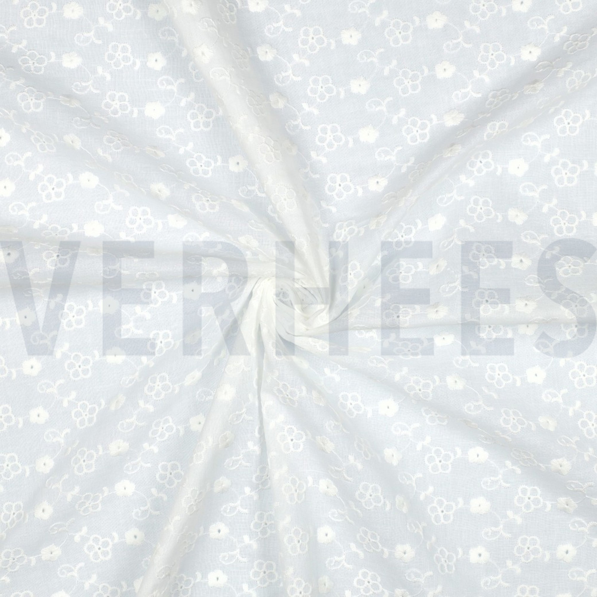 KATOEN EMBROIDERY TWEE-ZIJDIGE GOLFRAND WIT (high resolution) #3