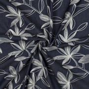 DENIM EMBROIDERY BLOEMEN WIT (thumbnail) #3
