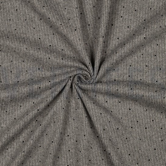 GEBORSTELD PIED DE POULE STUDS TAUPE #7