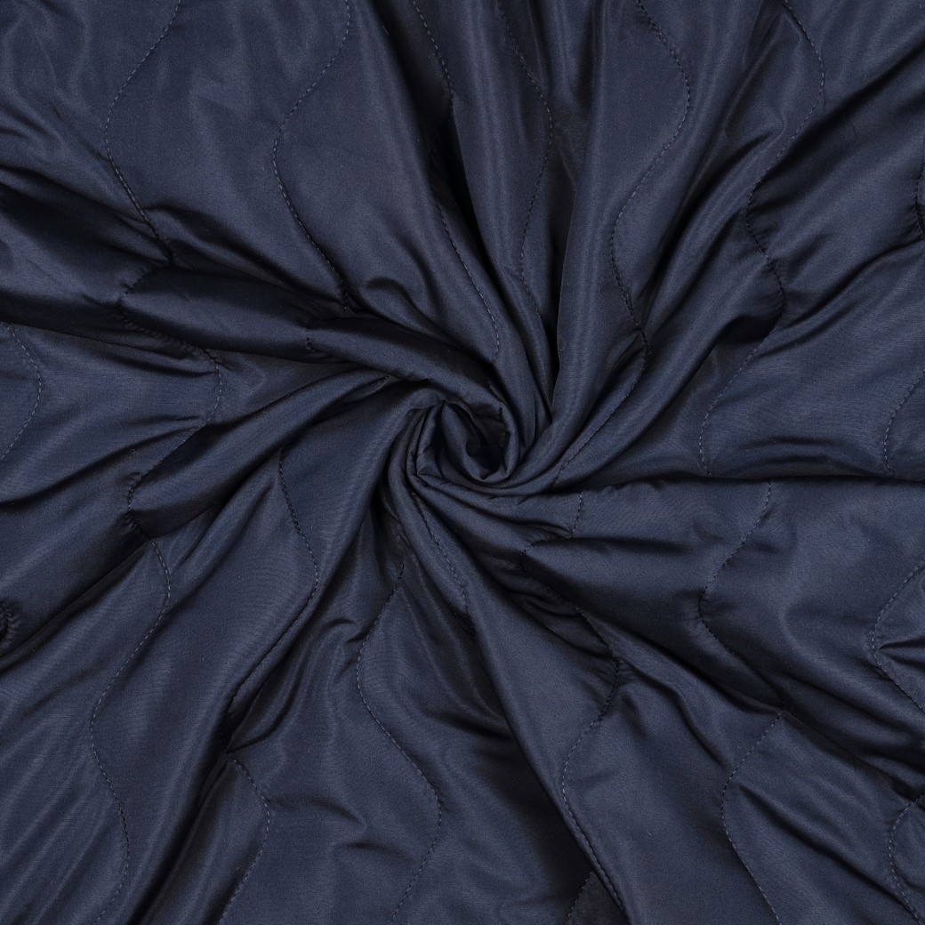 GEWATTEERD ZIG ZAG MARINEBLAUW #7