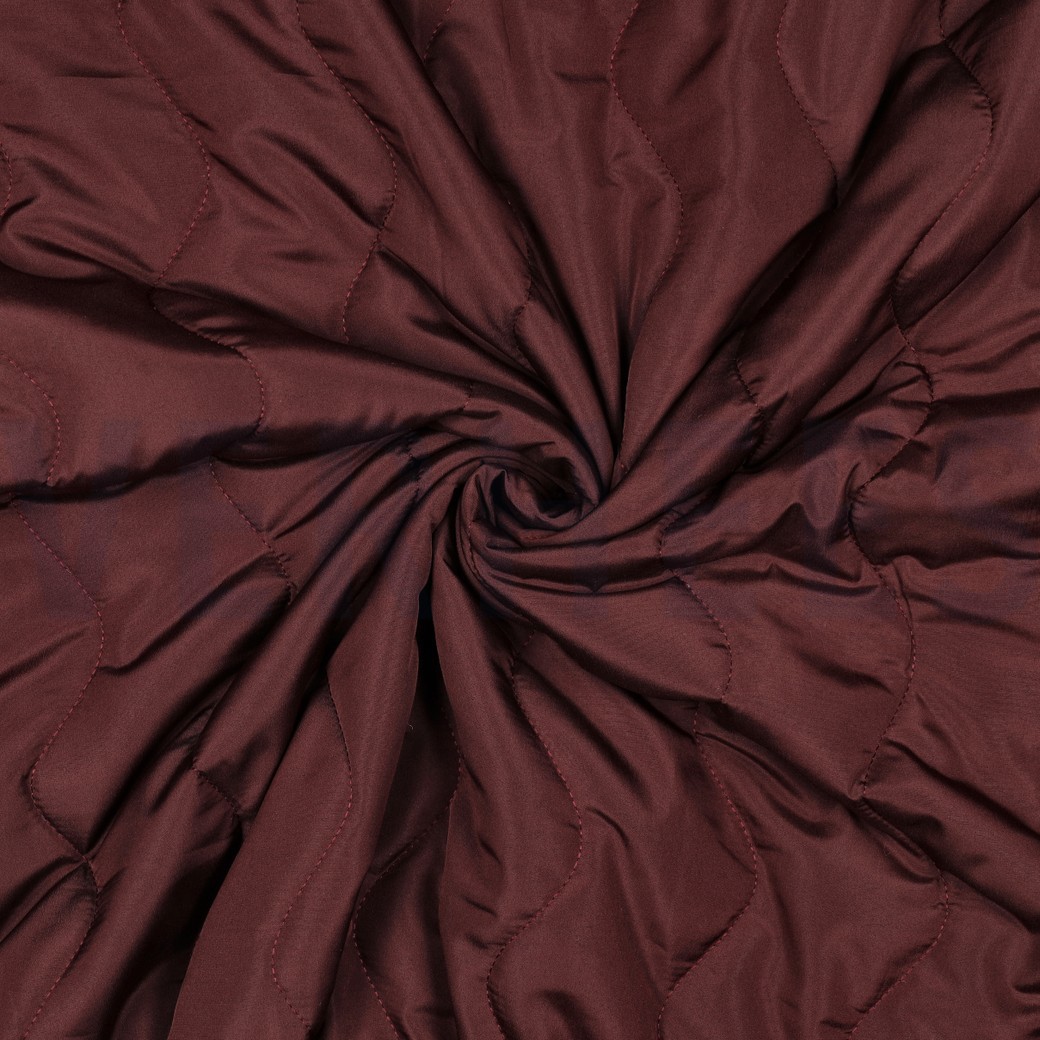 GEWATTEERD ZIG ZAG AUBERGINE #7