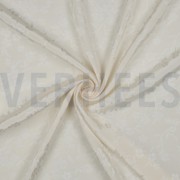 VISCOSE JACQUARD FLOWERS ECRU (thumbnail) #3