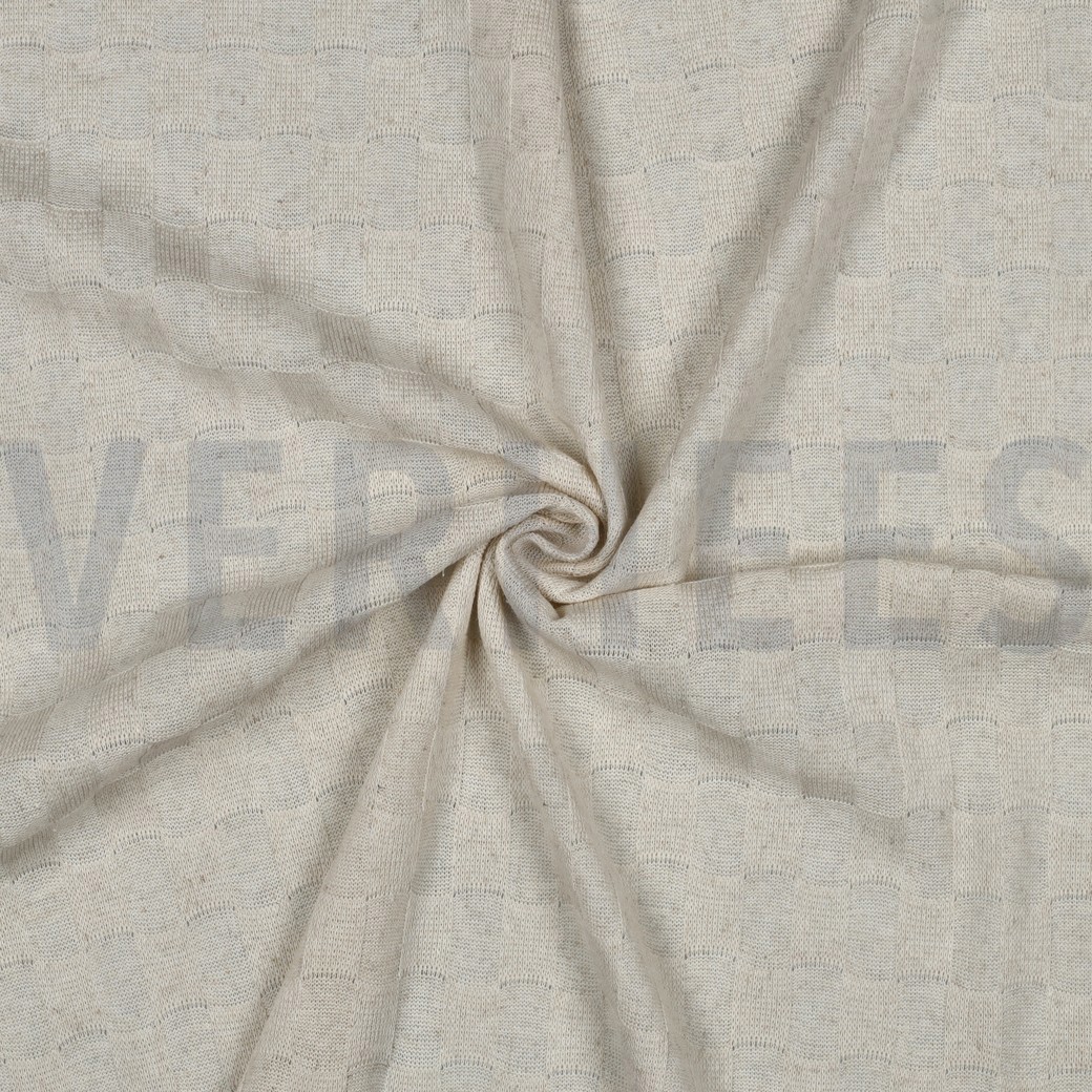 JACQUARD TRICOTÉ BEIGE MÉLANGÉ #7